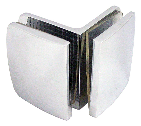 duşakabin cam bağlantı elemanı pirinç parlak 4554