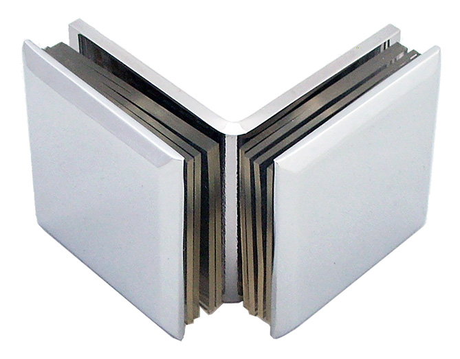 duşakabin cam bağlantı elemanı pirinç parlak 4564